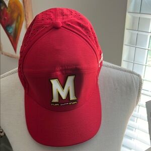 Red Cap with University of Maryland Logo
